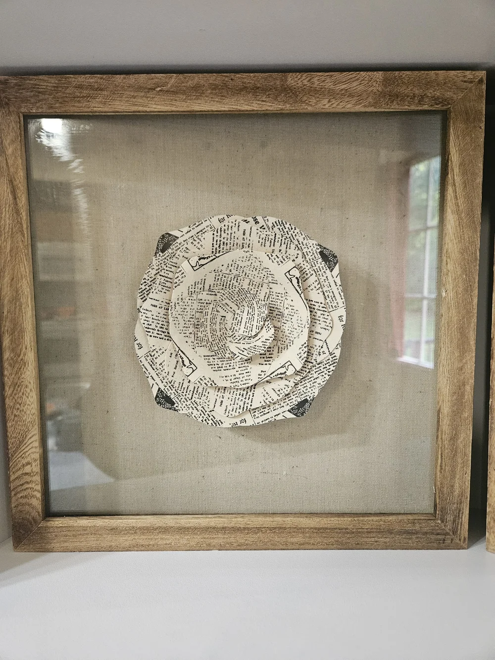 Handmade decorative framed